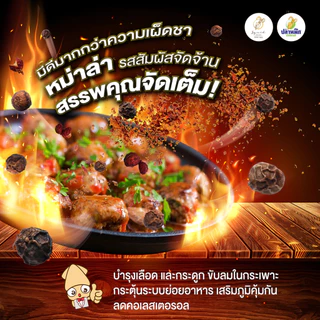 น้ำปลาพริกหม่าล่า ตราปลาหมึก 200g (1 ขวด) อร่อยง่ายไม่ต้องปรุงเพิ่ม เผ็ดชาร้อนแรงจากพริกหม่าล่าชั้นดี