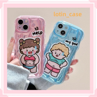 🎁ส่งของขวัญ🎁เคสไอโฟน สำหรับ 11 13 for iPhone Case 14 12 Pro Max น่าสนใจ น่ารัก เด็ก กันกระแทก ปกป้อง เคสโทรศัพท์