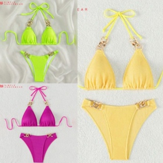 182 Simple Underwear bikini ดีเทลแต่งโซ่