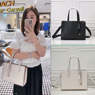 ของแท้ 💯%COACH CARTER CARRYALL 28 กระเป๋าสะพายไหล่, กระเป๋าถือสุภาพสตรี CJ806