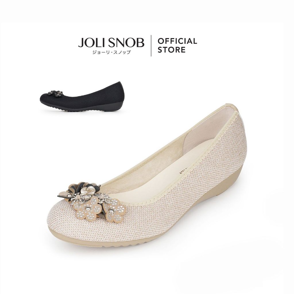 JOLI SNOB | Comfort Flat รองเท้าคัทชู ส้นแบน ใส่สบาย ผู้หญิง Made in Japan | FC-39097