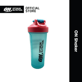 [งดจำหน่าย สินค้าสำหรับแถมโดยเฉพาะ] Optimum Nutrition Shaker แก้ว Shaker ขนาด 600 มิลลิลิตร สีชมพูฟ้า