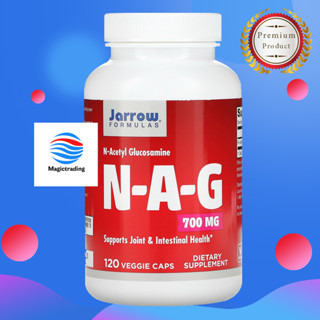 Jarrow Formulas N-A-G (N-Acetyl-D-Glucosamine) 700 mg / 120 Veggie Caps