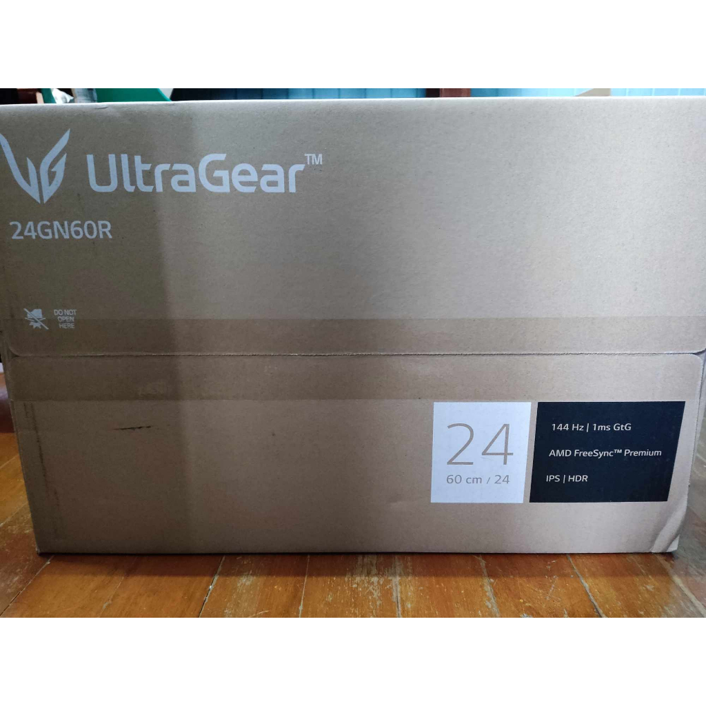 LG Gaming Monitor (24GN60R-B) 23.8” UltraGear™ Full HD 144Hz IPS 1ms มือ1พร้อมส่ง