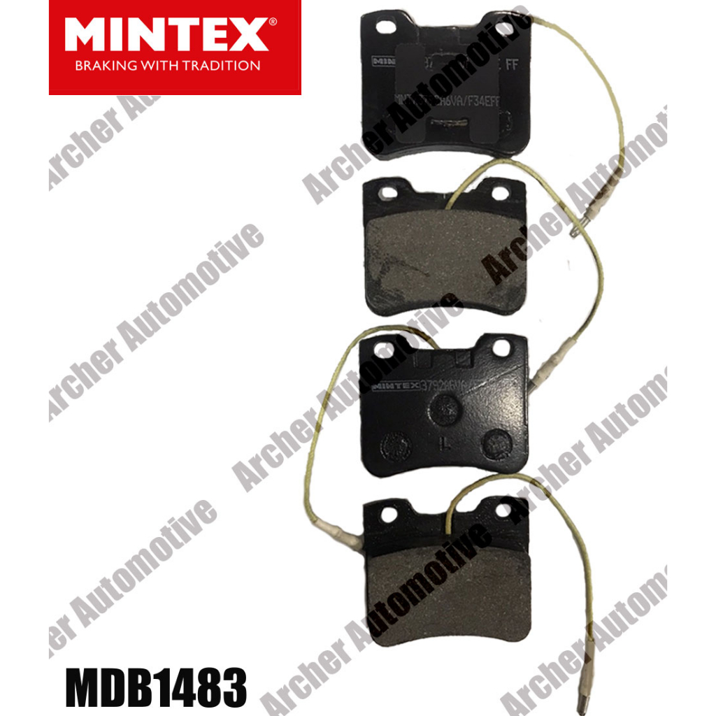 ผ้าเบรก หน้า (brake pad) CITROEN AX 1.4 GTi ปี 1986 - 1994