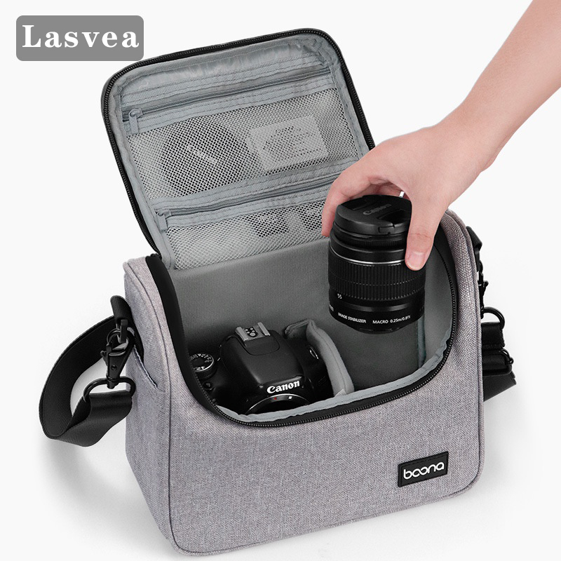 Lasvea พร้อมส่ง กระเป๋ากล้อง Camera Bag Dslr/Mirrorless Sony รุ่น D13 สำหรับ Sony Nikon Fuji Olympus คุณภาพดีมาก