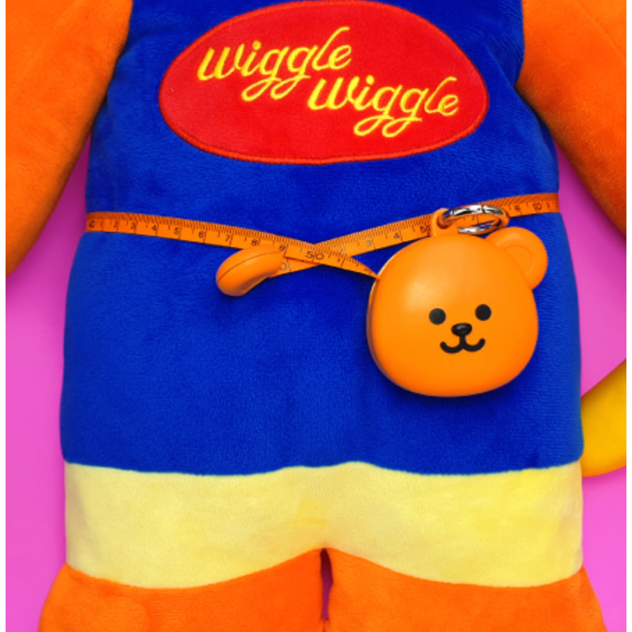 พวงกุญแจ สายวัด ของแท้ แบนด์ Wiggle Wiggle(พร้อมส่ง)
