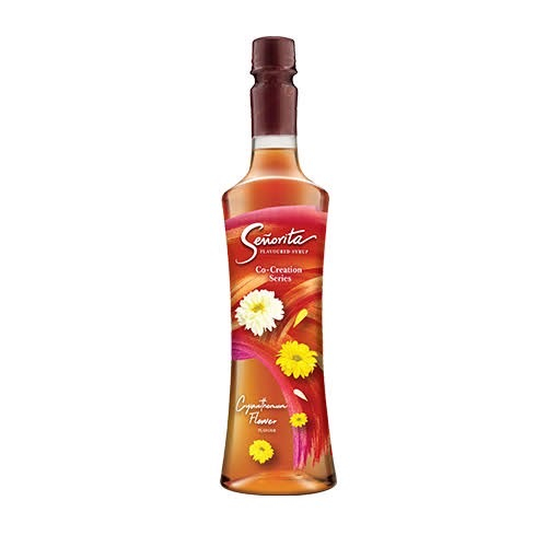 Senorita น้ำเชื่อมกลิ่นเก๊กฮวย ไซรัปเก๊กฮวยเข้มข้น หัวเชื้อน้ำหวาน 750ml.