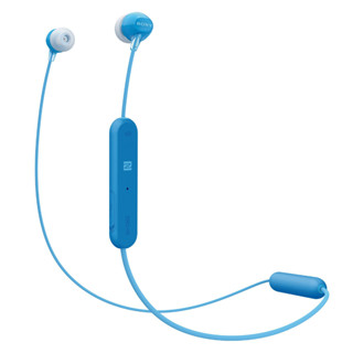 SONY หูฟังไร้สาย WI-C300 IN-EAR (BLUE)