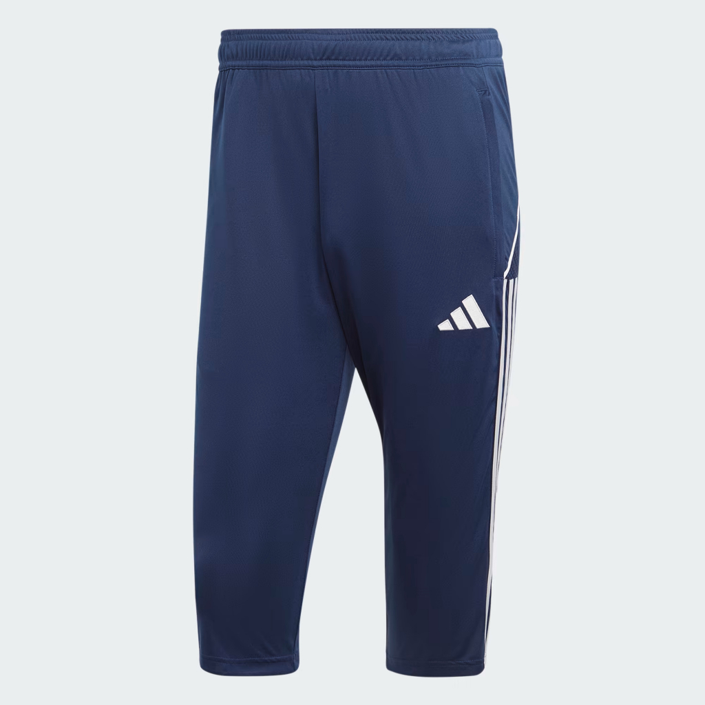 Adidas กางเกงกีฬาขาสามส่วนผู้ชาย Tiro 23 League 3/4 Pants | Team Navy Blue 2 ( HS7235 )