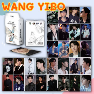 ✅พร้อมส่ง✅ Lomo Card Wang Yibo หวัง อี้ป๋อ โลโม่การ์ดพิมพ์สี 2 ด้าน 50 ใบ