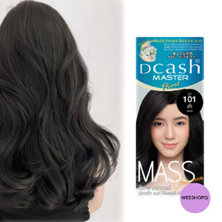 Dcash Master Floral Mass Color Cream M101 สีดำ