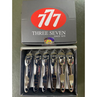 กรรไกรตัดเล็บ 777 เล็ก ปากเฉียง THREE SEVEN