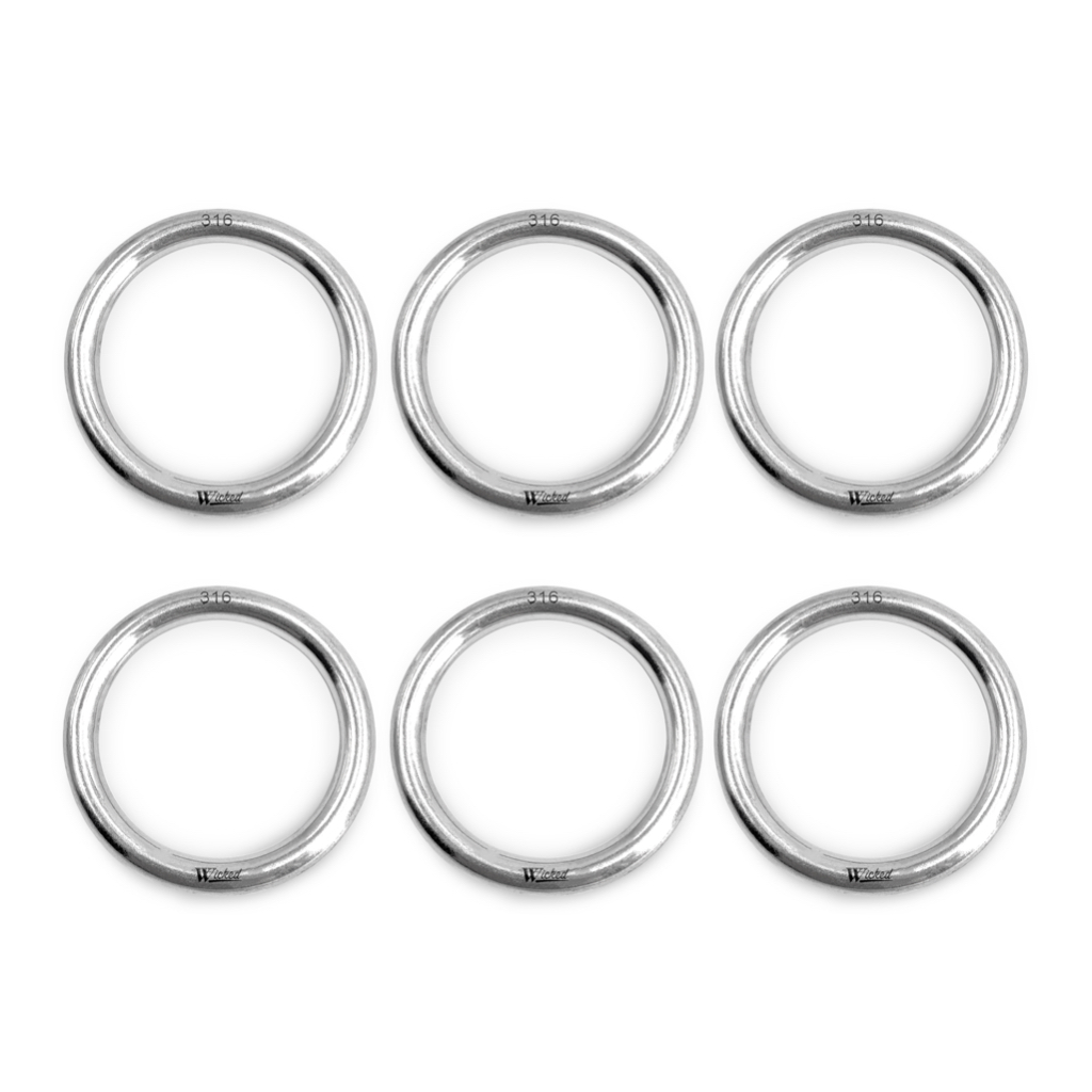 6pcs Stainless Steel Spring Snap Hook Carabiner, Small Carabiner, Stainless  Steel Clips For Flags Cl