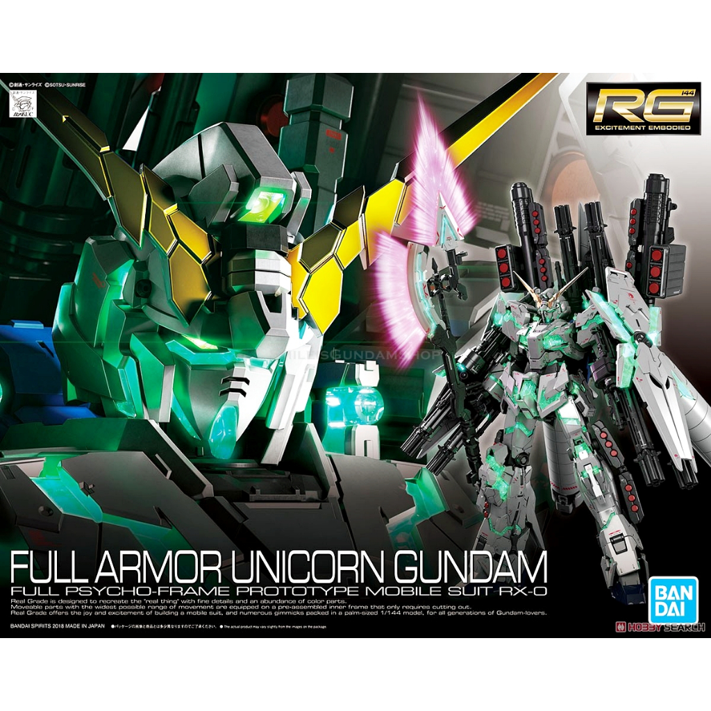 RG 1/144 FULL ARMOR UNICORN GUNDAM