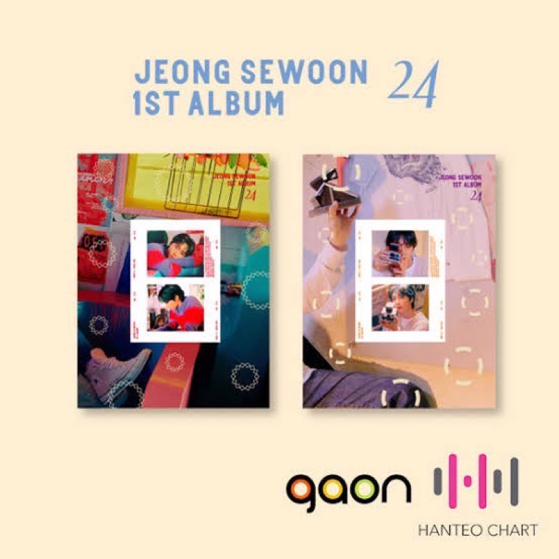Jeong Sewoon 1st album 24 (zero ver./one ver.)