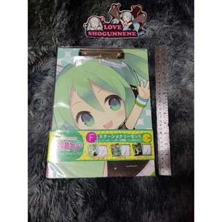 หายาก 🎧🖊️ HAPPY Lottery  Hatsune Miku Stationery Set Vocaloid Sega Petite Devil ชุดเครื่องเขียน แฟ้ม มิกุ น่ารักมากๆ 🎧🖊️