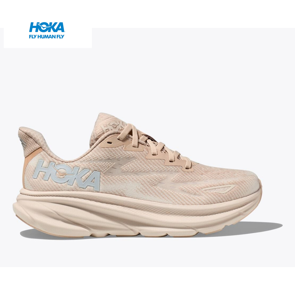 Hoka Clifton 9 Shifting Sand Eggnog