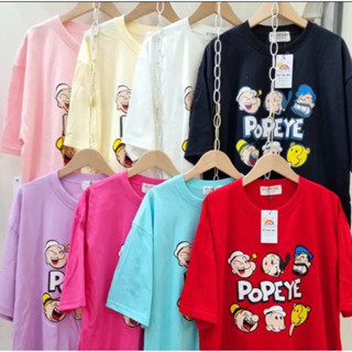 เสื้อยืดลายป็อบอายอก44
