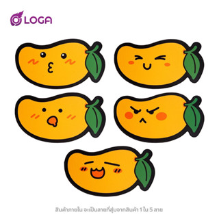 Loga Mango Mousepad Blind Box แผ่นรองคีย์บอร์ด/รองเม้าส์ น้องมะม่วง