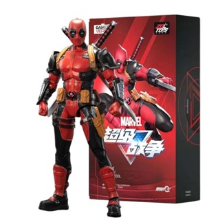 ZD toys Deadpool Action Figure 1/10 Scale ZHONGDONG งานลิขสิทธิ์แท้ โมสำเร็จ​ความสูง 18 cm