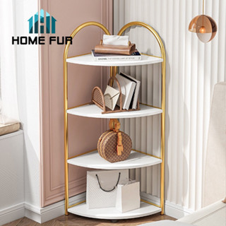 Home Fur ที่เก็บของ ชั้นวางของเข้ามุมห้อง