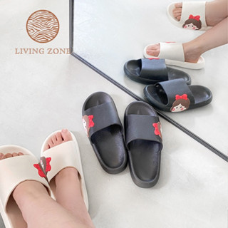 Living Zone : รองเท้าแตะรูปการ์ตูนเด็กน่ารักๆ แฟชั่นเกาหลี นุ่มใส่สบายเท้า รองเท้าใส่เล่น