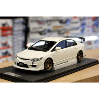 ONEMODEL 1/18 Honda Civic Fd JS Racing White