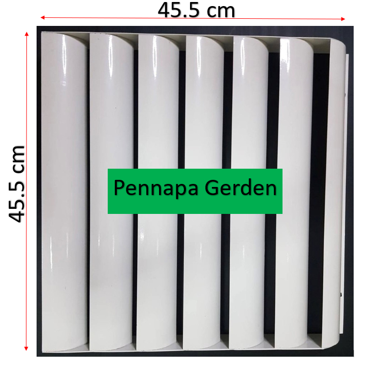 กริลแอร์แผ่นปรับทิศทางลมเกรด AAA พัดลม แอร์บ้าน คอนโด คอยล์ร้อนแอร์ บังลม มี 7 ขนาด ( ราคาโรงงาน )