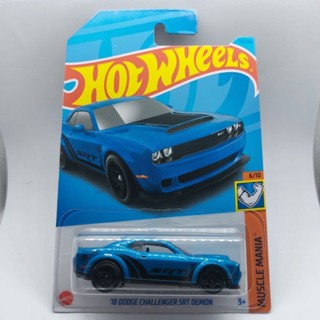 รถเหล็ก Hotwheels 18 DODGE CHALLENGER SRT DEMON (ib44)