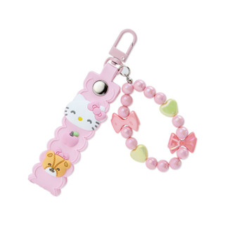 strap kt HelloKitty Keychain Hello Kitty Sanrio Niko Niko  Size: 3.5 × 2 × 9 cm.