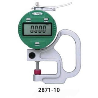 เกจวัดความหนา ดิจิตอล 0-10mm ; 0.01mm Digital Thickness Gage INSIZE รุ่น 2871-10 อินไซส์