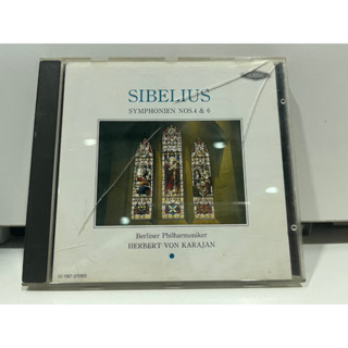 1   CD  MUSIC  ซีดีเพลง   SIBELIUS  SYMPHONIES NOS 4 &amp; 6     (B8B216)