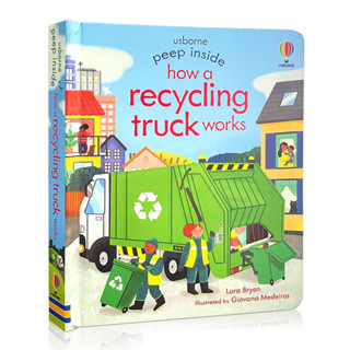 Usborne Peep Inside How A Recycling Truck Works