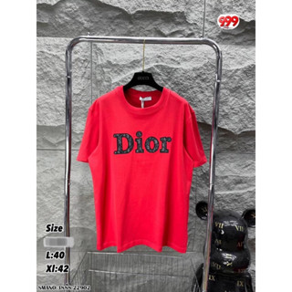 dior เสื้อยืดแขนสั้น