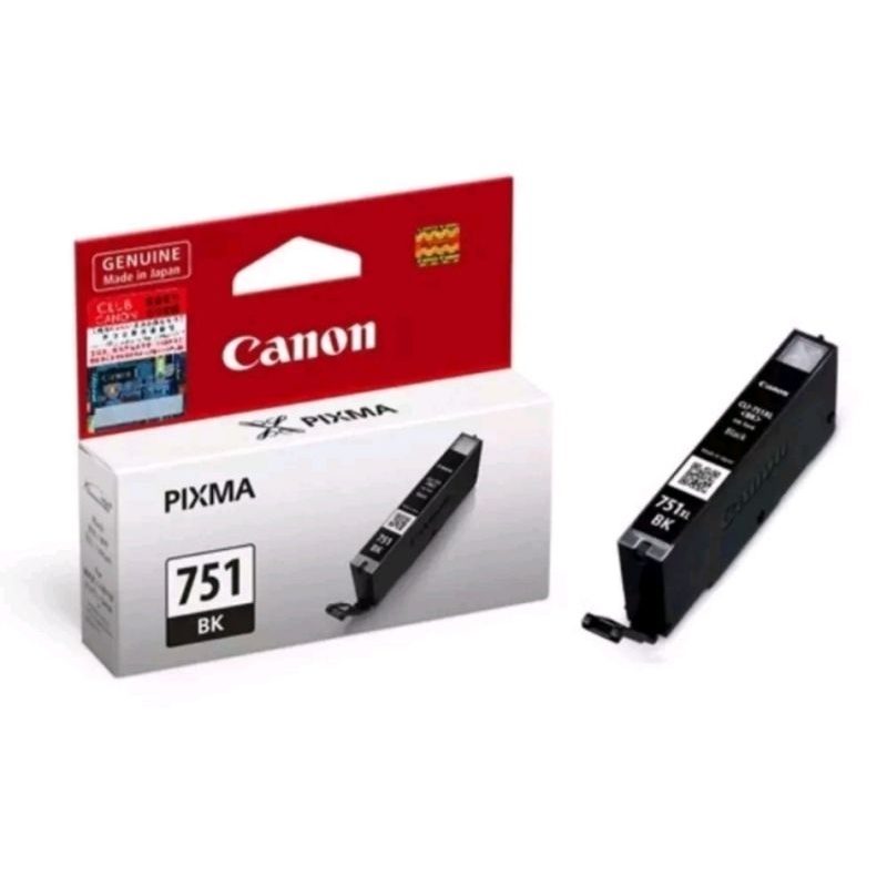 Canon INK CLI-751 (Black) Original ตลับหมึกอิ๊งค์เจ็ทของแท้ สีดำ