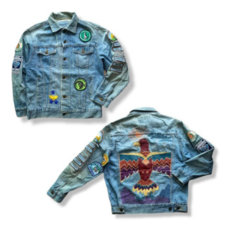 PUNKY Denim Jacket รอบอก 43”