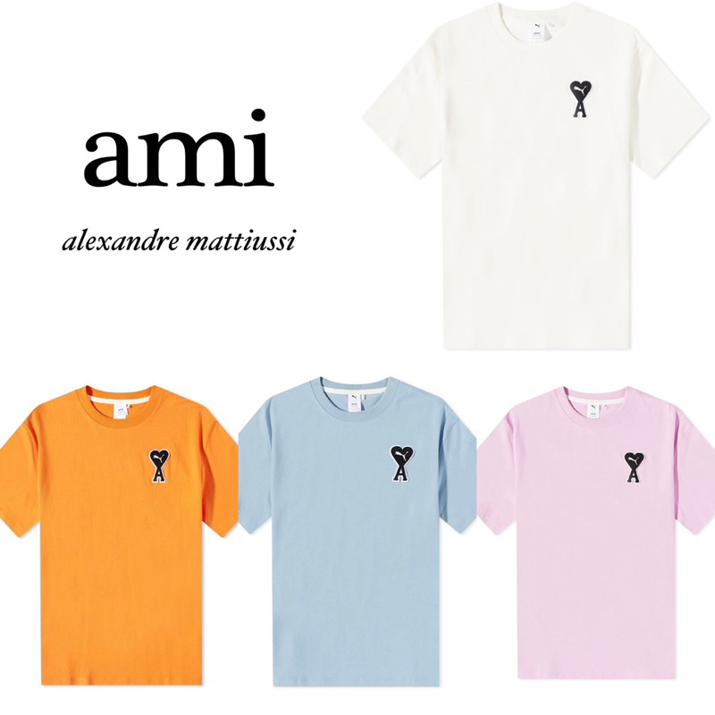 Ami Paris X Puma Tee มือ 1 แท้ 100% สินค้าพร้อมส่ง