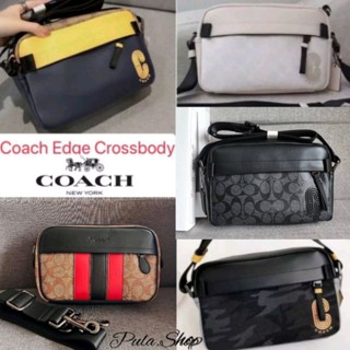 พร้อมส่ง📫 กระเป๋าสะพายข้างผู้ชายโค้ช EDGE CROSSBODY แท้💯 ไปได้ทั่วโลก