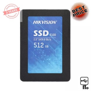 512 GB SSD SATA HIKVISION E100 ฮาร์ดดิส ฮาร์ดดิสก์ ฮาร์ดดิสก์ ssd ฮาร์ดดิสก์คอมพิวเตอร์ ประกัน 3Y