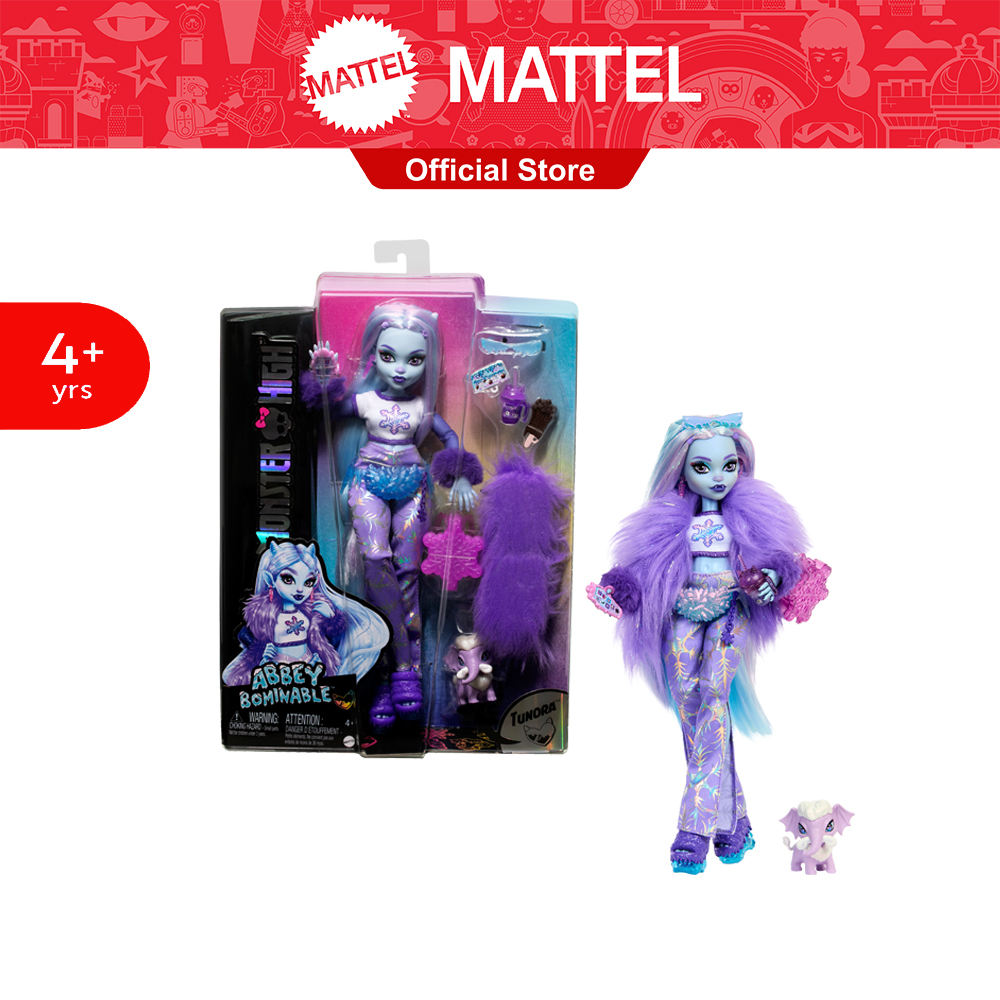 Monster High Abbey Bominable Doll มอนสเตอร์ไฮ แอ็บบี้ โบมิเนเบิล HNF64