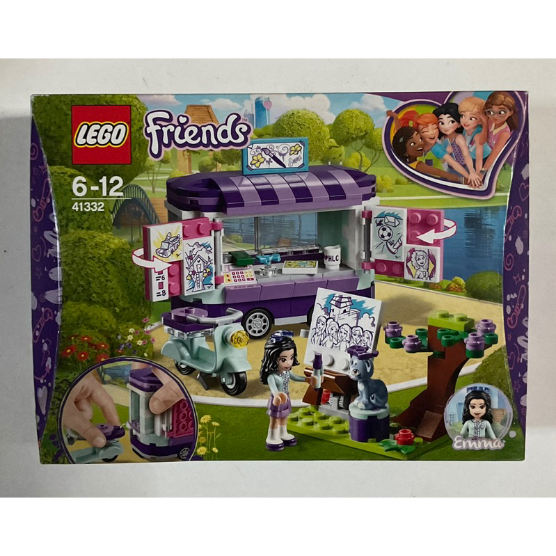 41332 Lego Friends Emma's Art Stand