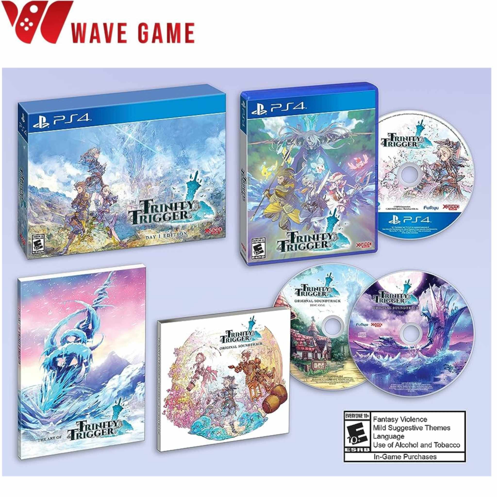 ps4 trinity trigger day 1 edition ( english zone 1)