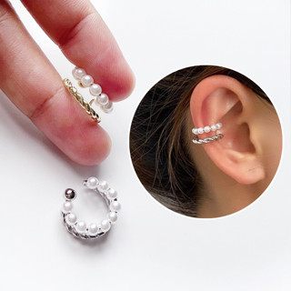 ear cuff ต่างหูแบบเกี่ยว ไม่ต้องเจาะหู ต่างหูใส่ปีกหู