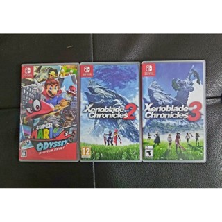 (Nintendo Switch) Mario, Xenoblade Chronicles 2,3 (มือ2)