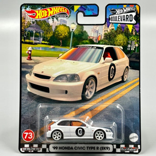 Hotwheels Premium | Honda Civic Type R (EK9) สเกล 1:64