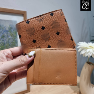 MC SMALL WALLET WITH CARD CASE IN VISETOS