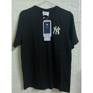 เสื้อยืดคอกลม mlb ลาย ny ออริจินัล S