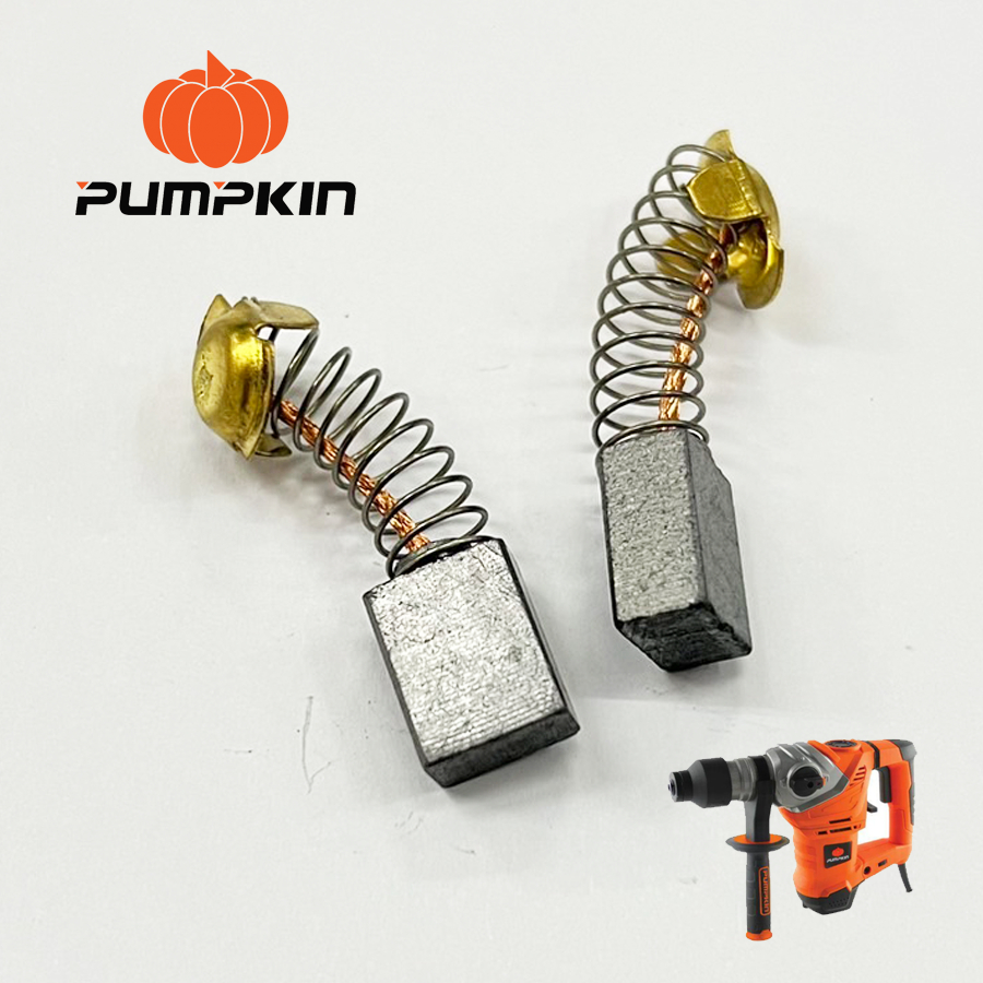 แปรงถ่าน PUMPKIN สำหรับสว่านโรตารี่ SDS Plus รุ่น J-RH3432 ( 2 ชิ้น / ชุด) #50149