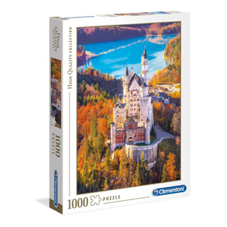 พร้อมส่ง-จิ๊กซอว์ ปราสาท Neuschwanstein Clementoni jigsaw puzzle 1000 ชิ้น